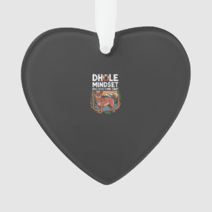 Amoureux du Dhole Faune Canidé Chien Sauvage Asiat