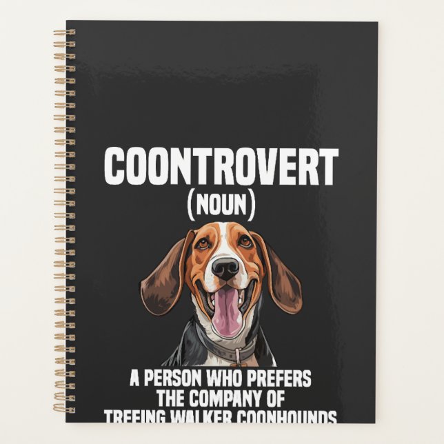 Amoureux du Treeing Walker Coonhound Chien Coontro (Devant)