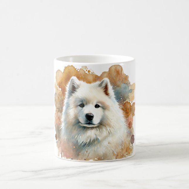 🐾 Amoureux Samoyés, cette Mug est pour vous ! 🐾 (Centre)