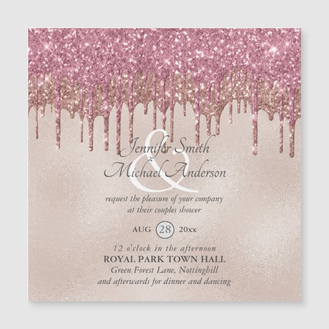 Ampersand de la DOUCHE à goutte de PARTIES SCINTIL (Devant)