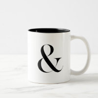 Ampersand Mariage de décoration à la maison Mug à 