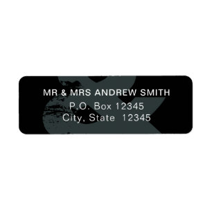 Ampersand Rustique moderne - Étiquettes d'adresse