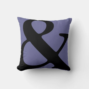 Ampersand Type Coussin dans Twilight