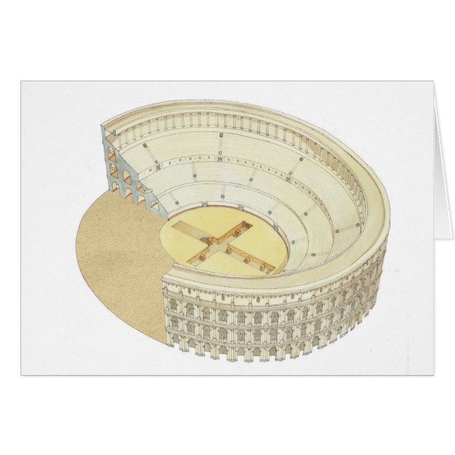 Amphithéâtre romain (Devant horizontal)