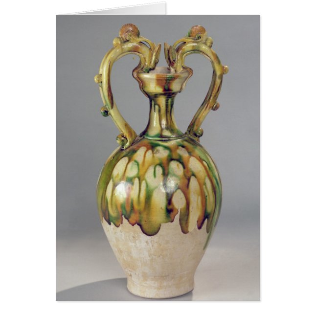 Amphora avec des poignées sous forme de dragon (Devant)