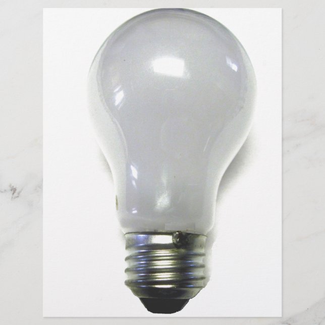 Ampoule incandescente interdite (Devant)