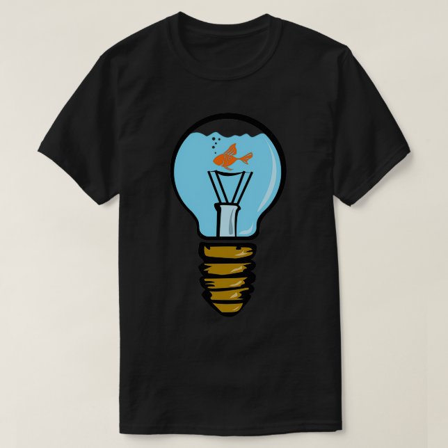 Ampoules aquarium avec poisson Classic TShirt (Design devant)