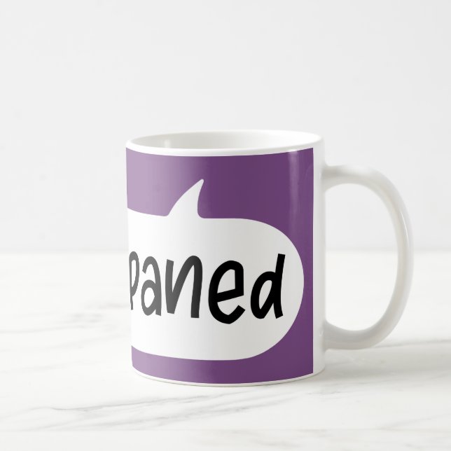 Amser Pané, Gallois Dit Slang, Thé Mug (Droite)