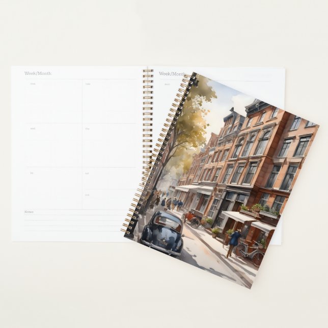 Amsterdam aquarelle (Devant avec enveloppe)