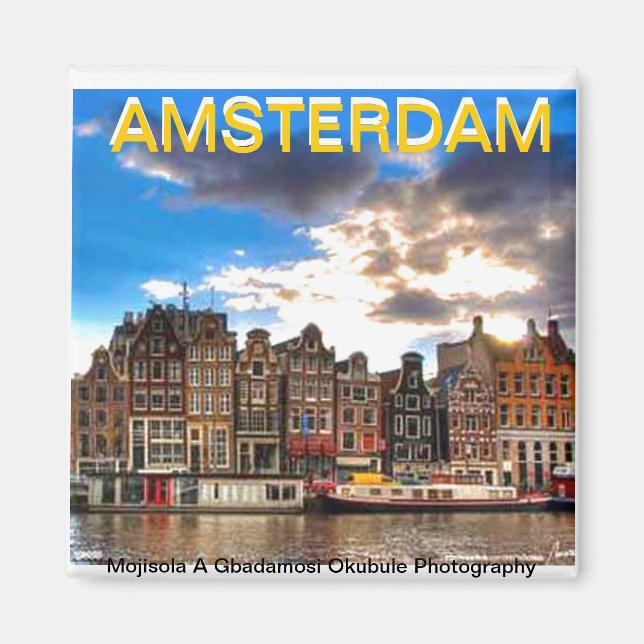 AMSTERDAM Magnet PAR MOJISOLA A GBADAMOSI OKUBULE (Devant)
