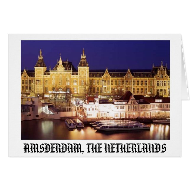 AMSTERDAM, PAYS-BAS (Devant horizontal)