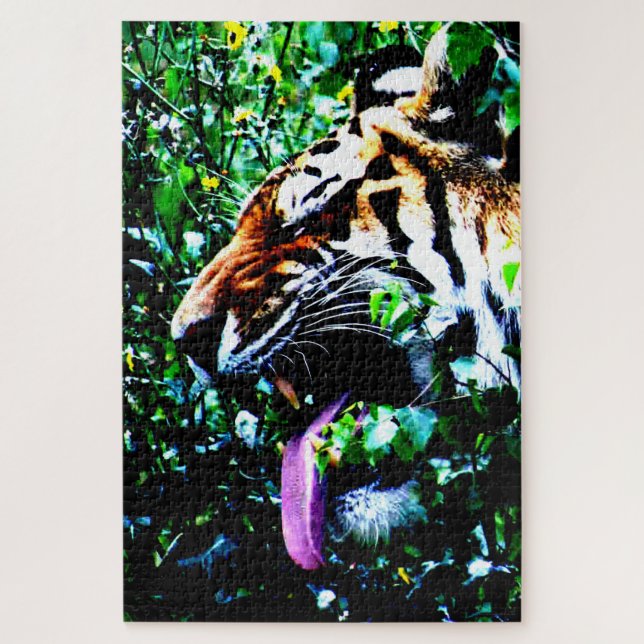 Amur Tiger 20x30 1014pc jpcn Jigsaw Puzzle (Vertical)