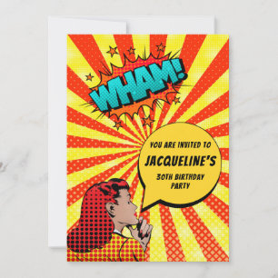 Amusant 30e anniversaire Invitation