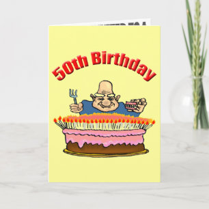Amusant 50e anniversaire Invitations