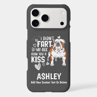 Amusant anglais Bulldog panier Kiss Cool Amoureux