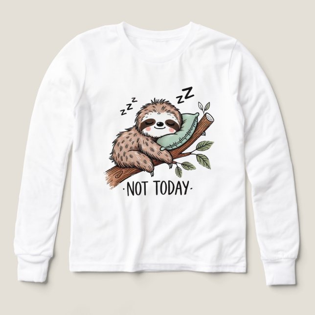 Amusant art des mots paresseux unisex (Motif recto)