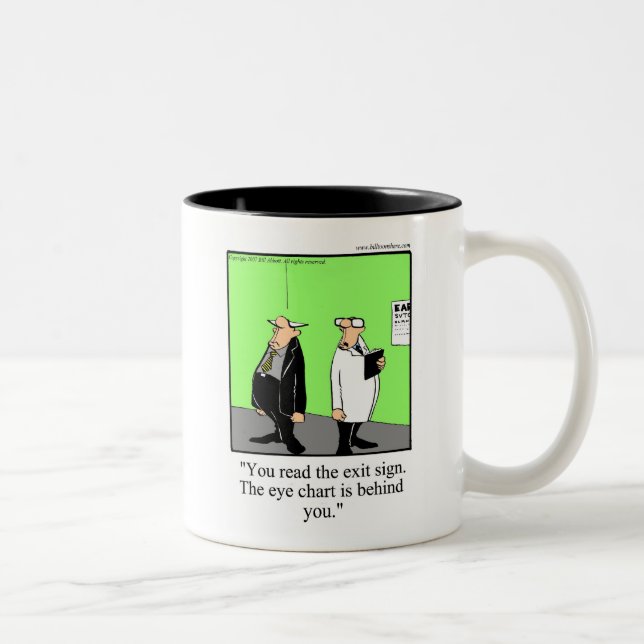 Amusant Au-Dessus De La Mug De L'Humour Hill (Droit)