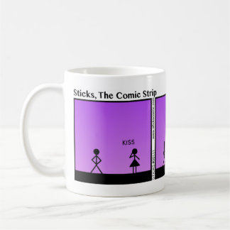 Amusant Blow a Kiss Stickman Mug - 111
