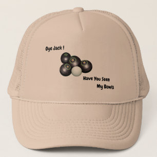 Amusant Bowls de pelouse manquants, Casquette de c