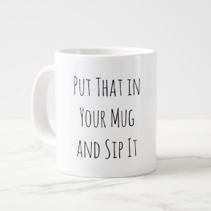 Amusant café Mug pour quelqu'un de sassy.