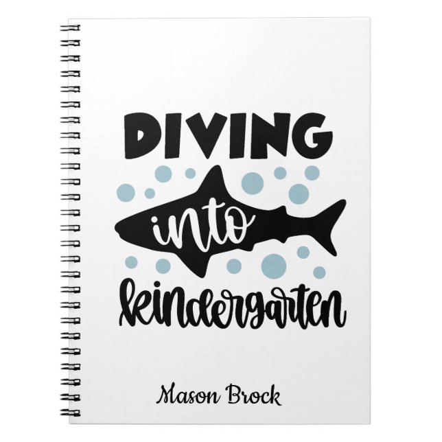 Amusant Carnet cadeau enfant de la maternelle (Devant)