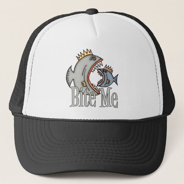 Amusant Casquette de pêche Humour de pêche Casquet (Devant)