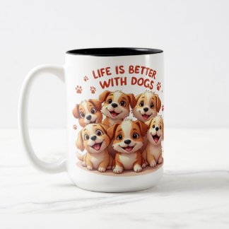 Amusant Chien Mug Anniversaire Cadeau Idée mignonn