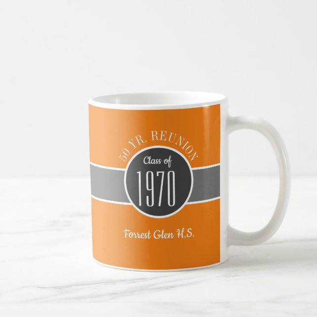 Amusant ! Classe 50 ans Réunion café tasse (Droite)