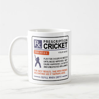 Amusant Cricket Mug Conception d'ordonnance Cricke