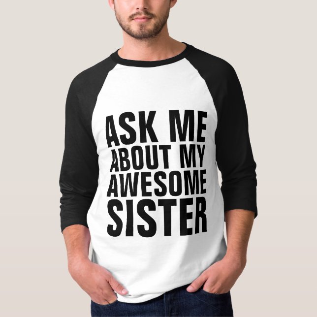 Amusant frère soeur T-Shirts (Devant)