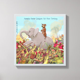 Amusant Hannibal Barca conquiert la toile de terra