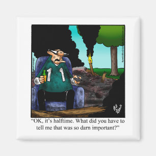 Amusant Humour de football Magnets