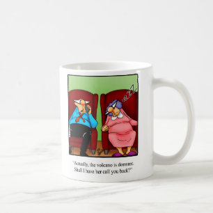 Amusant Humour de mariage "Volcano dormant" Mug