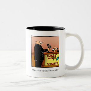 Amusant Humour de téléphone principal cadeau Mug