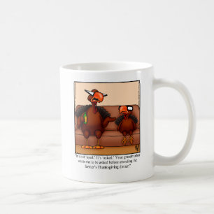 Amusant Humour Thanksgiving Mug