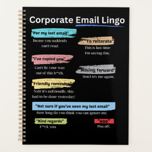 Amusant Lingo d'e-mail d'entreprise