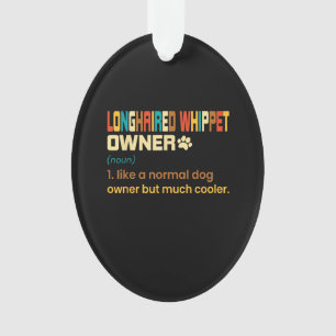 Amusant LonghEI Whippet Vintage Retro Chien Maman