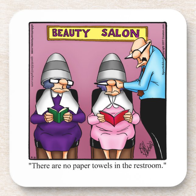 Amusant mariage Humour Dessous de verre plastique (Devant)