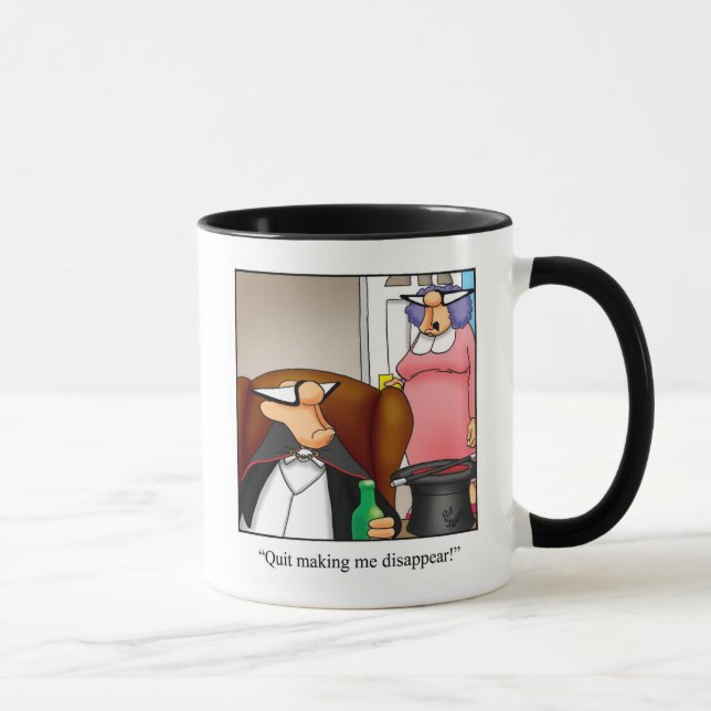 Amusant mariage Humour Mug (Droite)