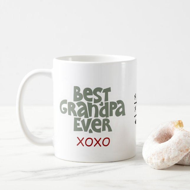 Amusant Meilleur Grand-Père Jamais Café Mug (Avec donut)