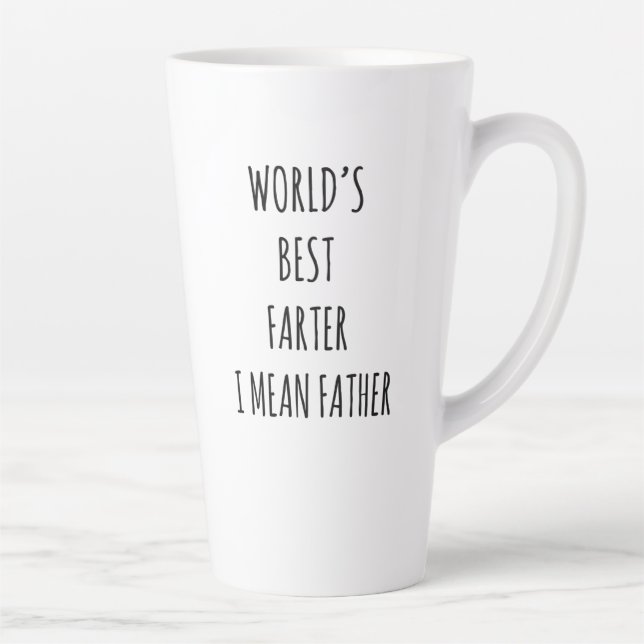 Amusant Mug pour les papas, le meilleur Farter du  (Droite)