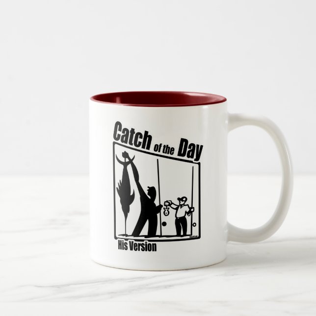Amusant Pêche Mug Pêche Humour Pêche Capture (Droit)