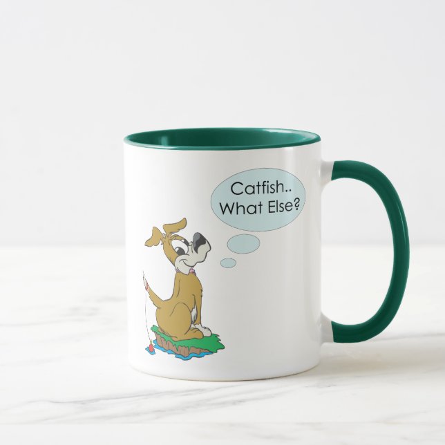 Amusant Pêche Mug Pêche Humour Pêche Catfish (Droite)