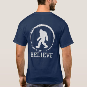 Amusant personnalisé Big Foot Believe T-Shirt