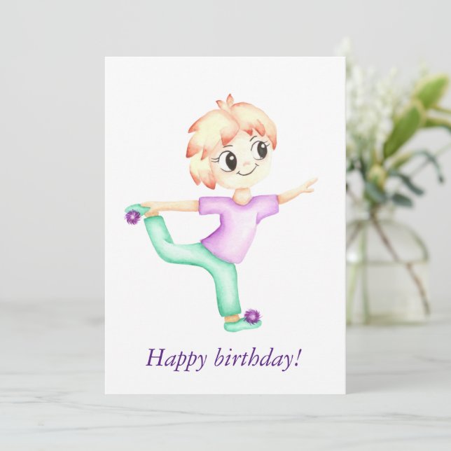 Amusant petit gingembre garçon sportif (Debout devant)