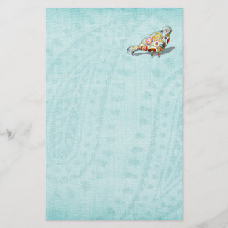 Amusant Petit Oiseau Whimsical Mignonne Bleu