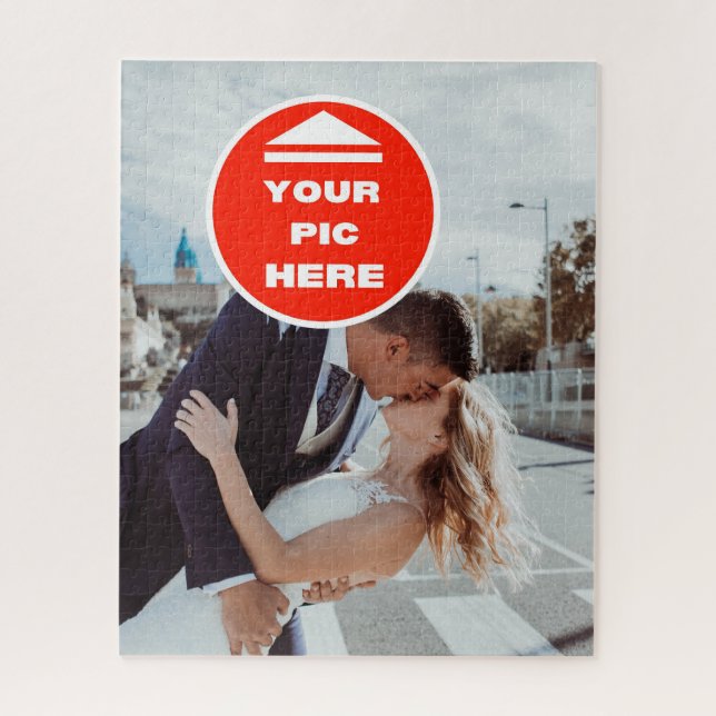 Amusant ! Puzzle - Personnalisé - 16" x 20", 520 p (Vertical)