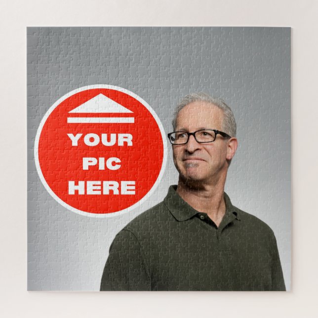 Amusant ! Puzzle - Personnalisé - 20" x 20", 676 p (Vertical)