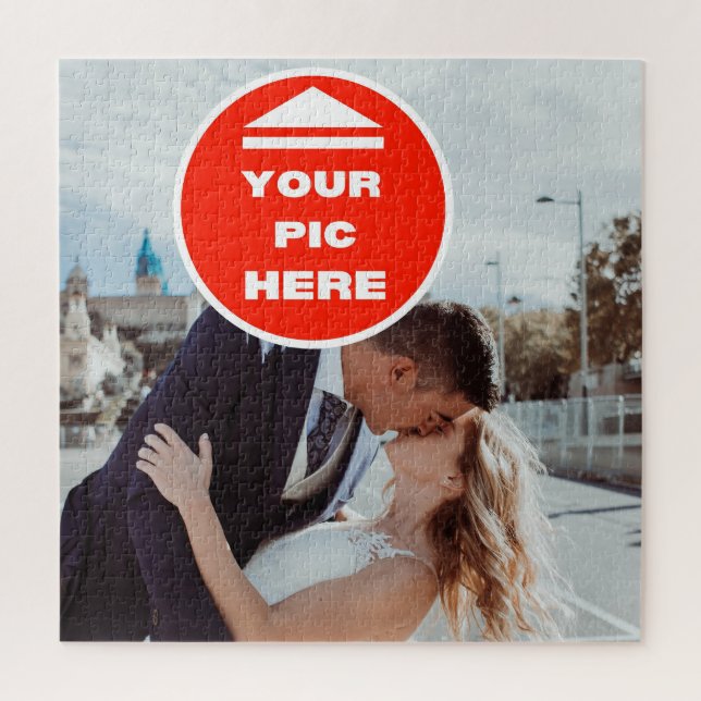 Amusant ! Puzzle - Personnalisé - 20" x 20", 676 p (Vertical)