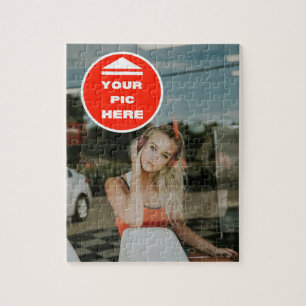 Amusant ! Puzzle - Personnalisé -8" x 10", 110 piè